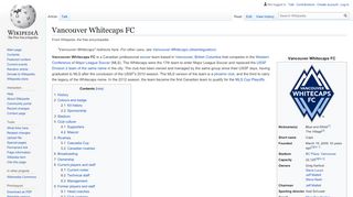 
                            7. Vancouver Whitecaps FC - Wikipedia