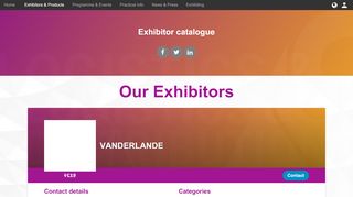 
                            13. VANDERLANDE - Exhibitor catalogue / Logistics Madrid 2018, Madrid ...