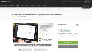 
                            1. Vanguard - Advanced PHP Login and User Management by loshMiS ...