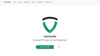 
                            11. Vanguard - Advanced PHP Login and User Management