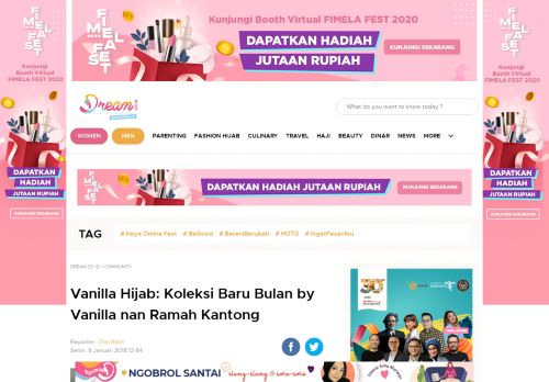 
                            7. Vanilla Hijab: Koleksi Baru Bulan by Vanilla nan Ramah Kantong ...