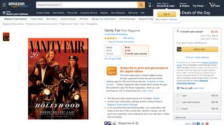 
                            9. Vanity Fair: Amazon.com: Magazines