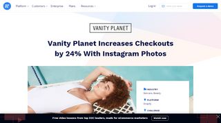 
                            11. Vanity Planet Increases Checkouts 24% Using Customer Instagram ...