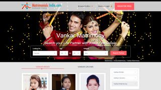 
                            7. Vankar Matrimony - Hindu Vankar Matrimonial for Shaadi and Marriage
