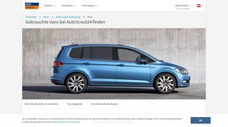 
                            10. Vans bei AutoScout24