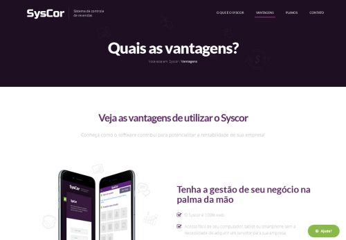 
                            4. Vantagens - SysCor Software | Sistema de Revendas de Celulares ...