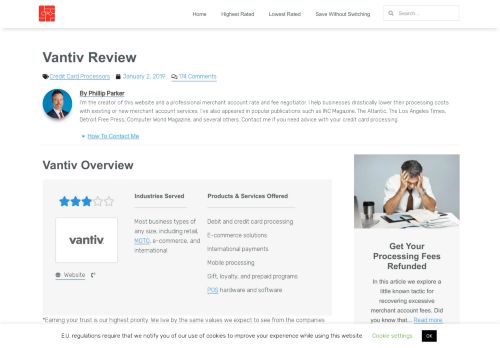 
                            9. Vantiv Review & Complaints 2019 | Expert & User Reviews