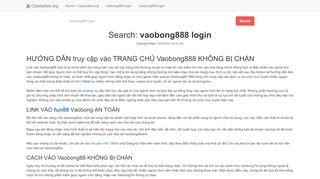 
                            6. Vaobong888 login - Channel ® Cipstudies.org