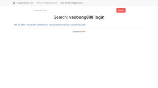 
                            12. Vaobong888 login | Icuglobal.co.uk