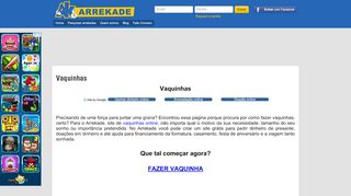 
                            6. Vaquinhas - Arrekade