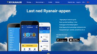 
                            2. Vår app - Ryanair
