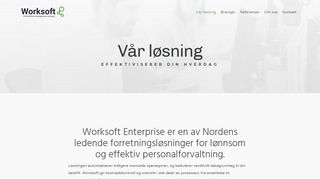 
                            2. Vår løsning - Worksoft