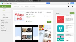 
                            7. VarageSale: Sell simply, buy safely. - Apps on Google Play