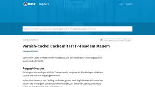 
                            4. Varnish-Cache: Cache mit HTTP-Headern steuern - nine Support