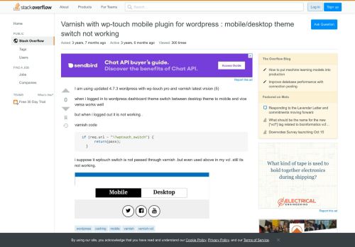 
                            8. Varnish with wp-touch mobile plugin for wordpress : mobile/desktop ...