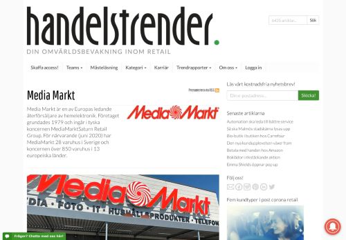 
                            13. Varumärke: MediaMarkt | Handelstrender