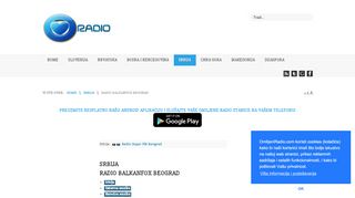 
                            13. Vaš Omiljeni Radio Uživo Online - Radio Balkanfox Beograd