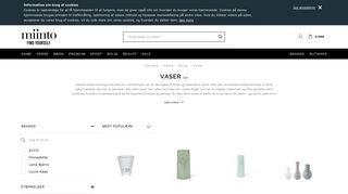 
                            9. Vaser | Shop smukke vaser til hjemmet online på Miinto.dk
