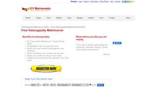 
                            8. Vatanappally Matrimony, Vatanappally Matrimonial Sites, Free ...