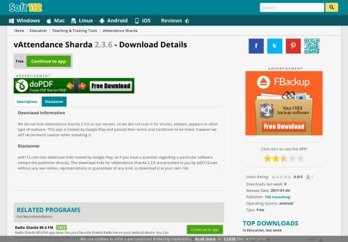 
                            8. vAttendance Sharda - Download