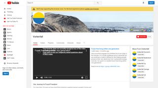 
                            12. Vattenfall - YouTube