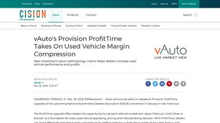 
                            11. vAuto's Provision ProfitTime Takes On Used Vehicle Margin ...