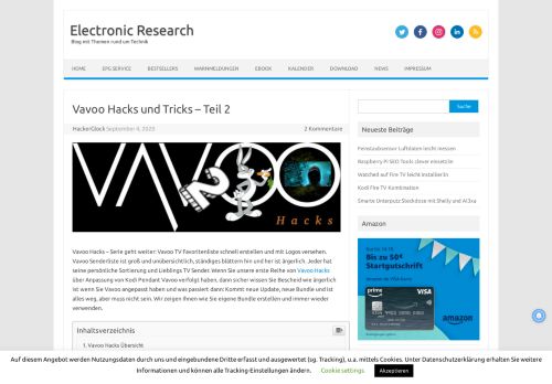 
                            3. Vavoo Hacks – Teil 2 | Electronic Research