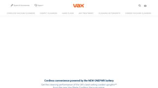 
                            4. VAX Carpet, Steam & Vacuum Cleaners | VAX Official Website