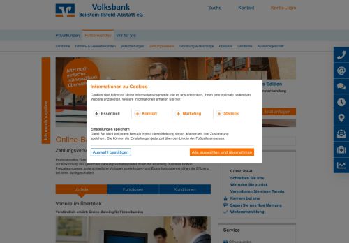 
                            2. VB-BIA Online-Banking Firmenkunden VB-BIA