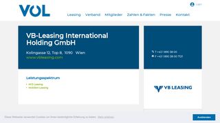 
                            10. VB-Leasing International Holding GmbH | Verband Österreichischer ...