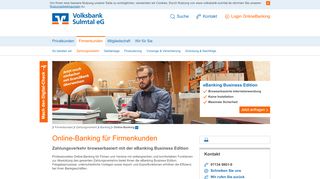 
                            2. VB Sulmtal - Online-Banking Firmenkunden - Volksbank Sulmtal
