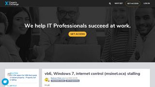 
                            1. vb6, Windows 7, internet control (msinet.ocx) stalling - Experts Exchange