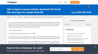 
                            5. VBA to login to secure website, download CSV Excel files and copy to ...