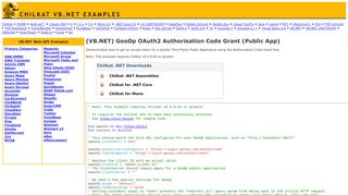 
                            9. VB.NET GeoOp OAuth2 Authorisation Code Grant (Public App)