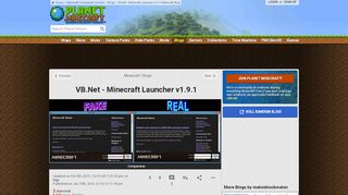 
                            8. VB.Net - Minecraft Launcher v1.9.1 Minecraft Blog