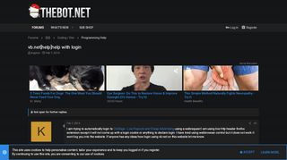 
                            4. vb.net[help]help with login | Make Money Online Forum - The Bot Net