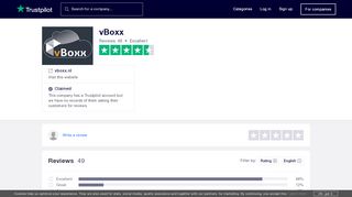
                            8. vBoxx Reviews | Read Customer Service Reviews of vboxx.nl - Trustpilot