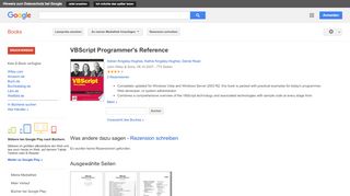 
                            13. VBScript Programmer's Reference
