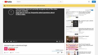 
                            7. vbscript to open a website and login - YouTube