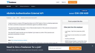 
                            11. vBulletin Authentication External API | PHP | Software Architecture ...