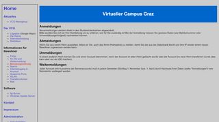 
                            3. VC-Graz Anmeldung - Virtueller Campus Graz