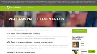 
                            8. VCA Basis Proefexamen Gratis Maken? Natuurlijk opToetsJeKennis.nl