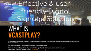 
                            8. Vcastplay - A Digital Signage Solutions Software
