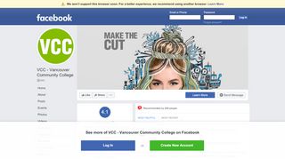 
                            7. VCC - Vancouver Community College - Reviews | Facebook