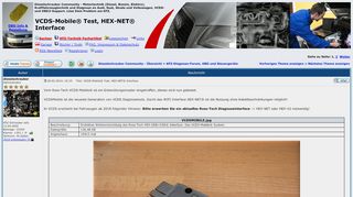 
                            7. VCDS-Mobile® Test, HEX-NET® Interface: Dieselschrauber Community