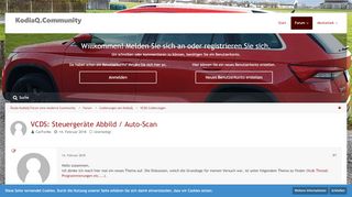 
                            7. VCDS: Steuergeräte Abbild / Auto-Scan - VCDS Codierungen - Škoda ...