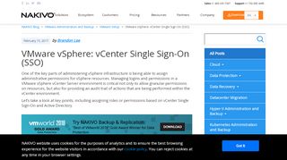 
                            9. vCenter Single Sign-On (SSO) in vSphere: Overview - Nakivo