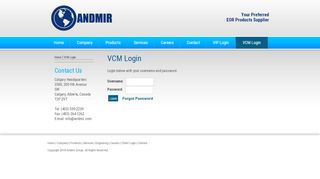 
                            7. VCM Login | Andmir