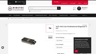 
                            9. VCP VAG Can Professional Diagnose V 2.0, 319,00 €
