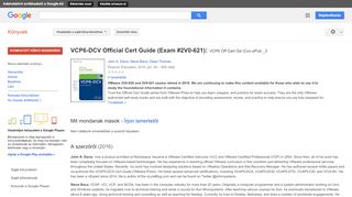 
                            6. VCP6-DCV Official Cert Guide (Exam #2V0-621): VCP6 Off Cert Gd (Cov ...